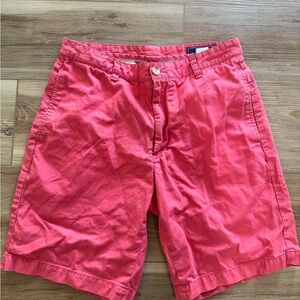 Vineyard Vines Coral Men's Flat Front Shorts